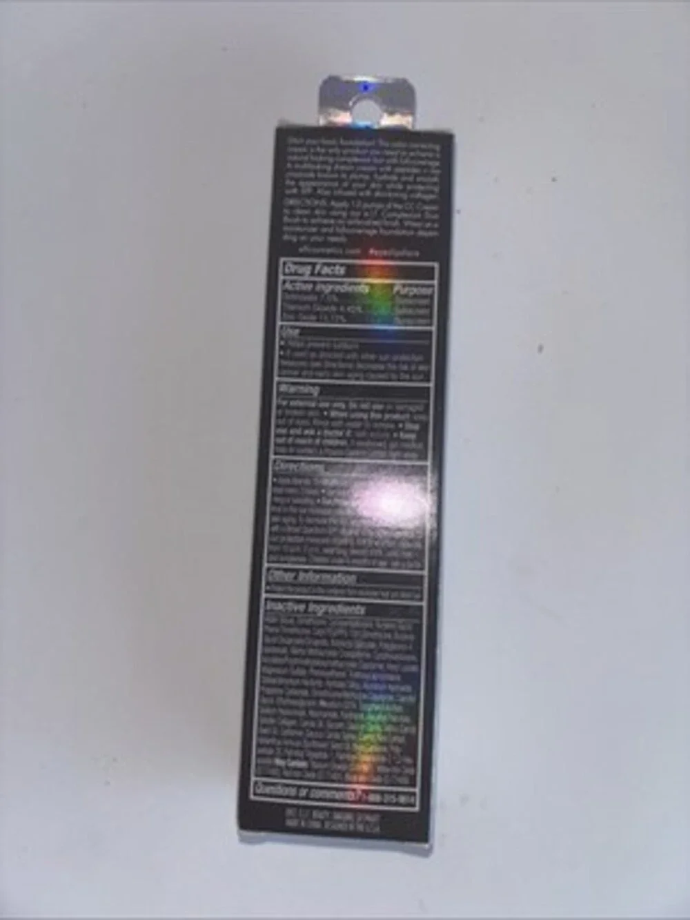 Elf Camo CC Cream Make Up Sunscreen SPF 30 Fair 140W NEW